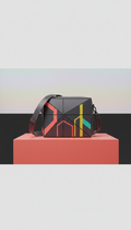 City Shadow Sculptural Crossbody Bag